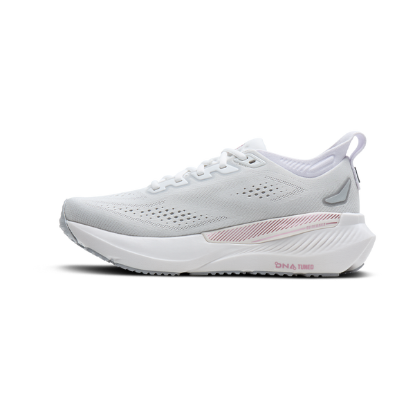 Brooks Women's Glycerin GTS 23 B Width White/Harbor Mist/Metallic