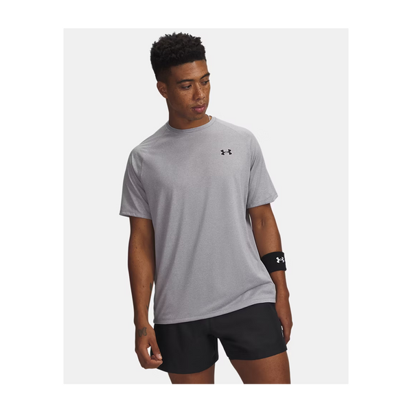 Under Armour Men's UA Tech 2.0 Short Sleeve Steel Light Heather