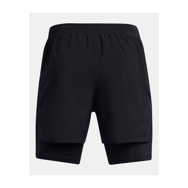 Under Armour Men's UA Launch 2-in-1 5" Shorts Black