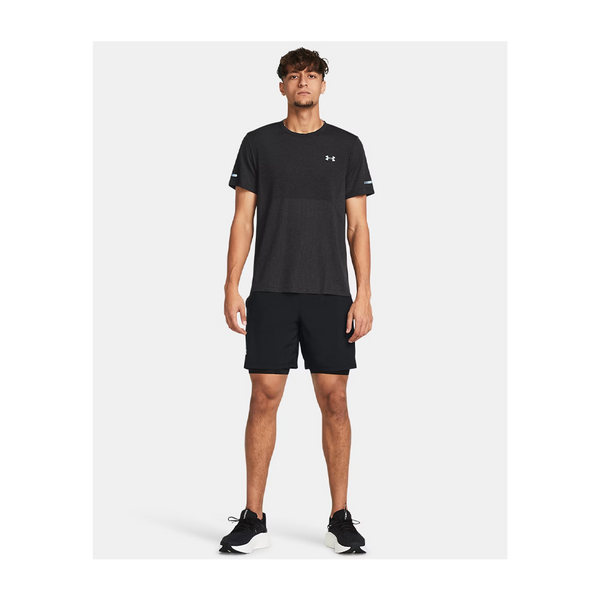 Under Armour Men's UA Launch 2-in-1 7" Shorts Black