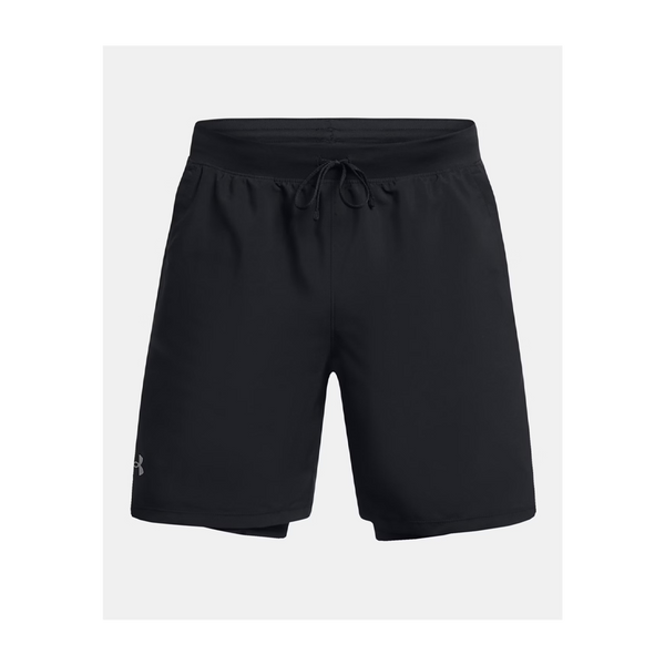 Under Armour Men's UA Launch 2-in-1 7" Shorts Black