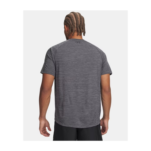 Under Armour Men's Tech Textured Short Sleeve Castlerock