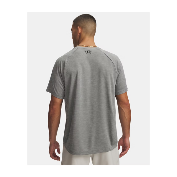 Under Armour Men's UA Tech Textured Short Sleeve Clay Green