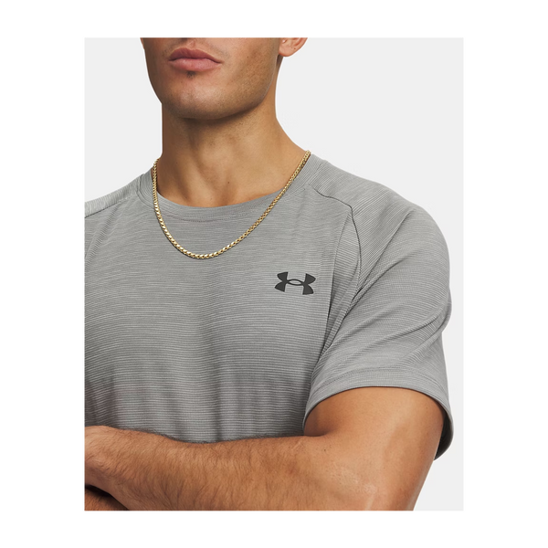 Under Armour Men's UA Tech Textured Short Sleeve Clay Green