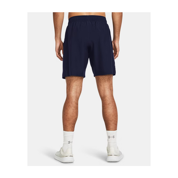 Under Armour Men's UA Tech Woven Wordmark Shorts Midnight Navy
