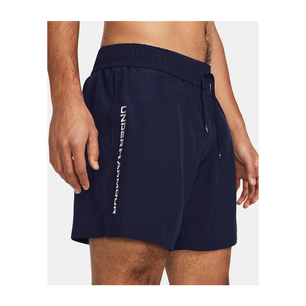 Under Armour Men's UA Tech Woven Wordmark Shorts Midnight Navy