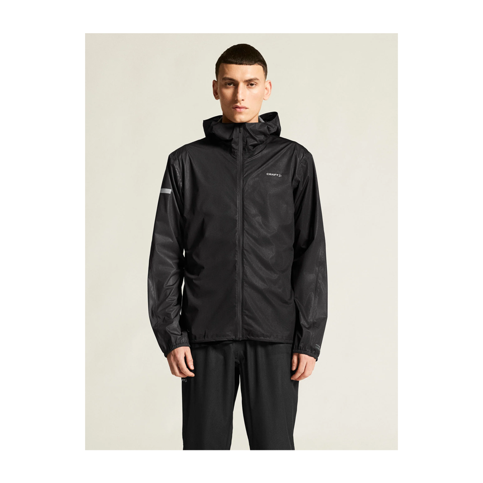 Craft Men's PRO Hydro Lightweight Jacket Black/Black