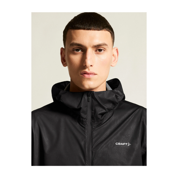 Craft Men's PRO Hydro Lightweight Jacket Black/Black