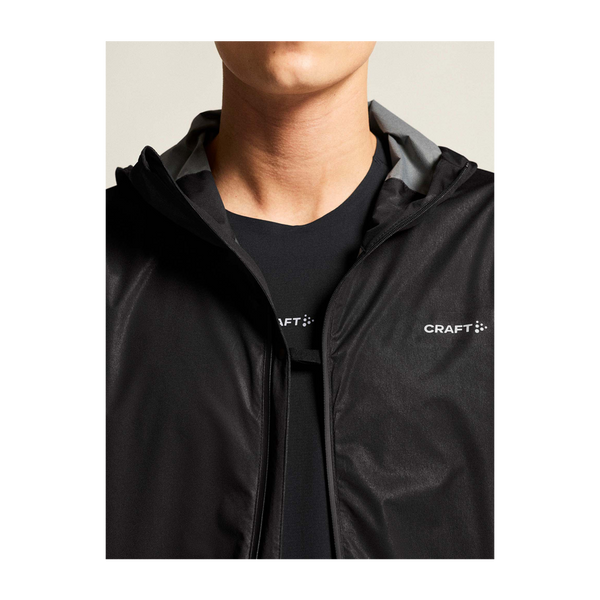 Craft Men's PRO Hydro Lightweight Jacket Black/Black