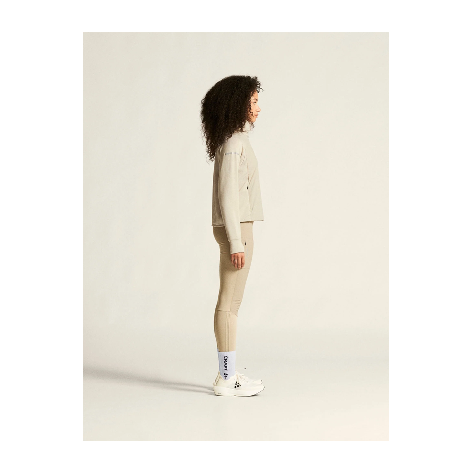 Craft Women's SubZ Light Hood Sweater Plaster
