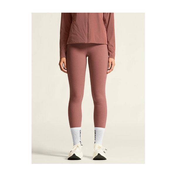 Craft Women's ADV Essence Warm Tights 3 Rose Brown