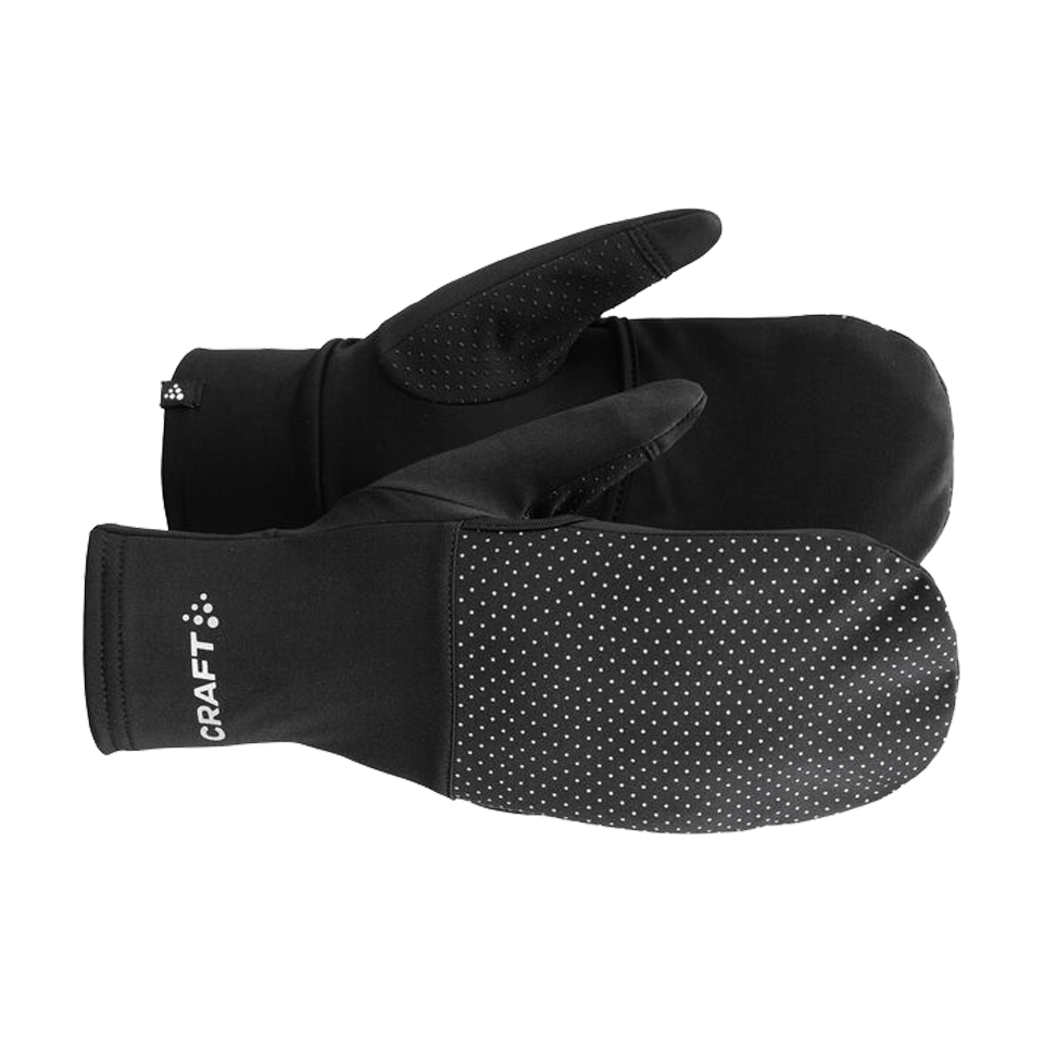 Craft Lumen Fleece Hybrid Glove 2 Black Secondary image