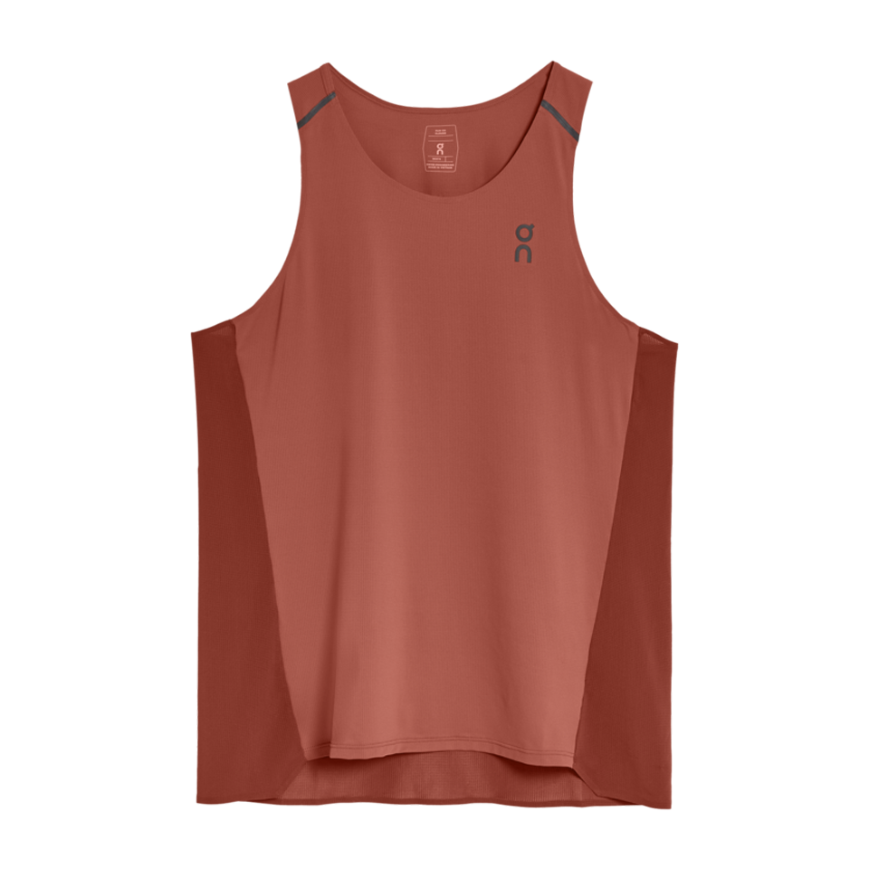 On Men s Performance Tank Top in Auburn Ruby Size XL