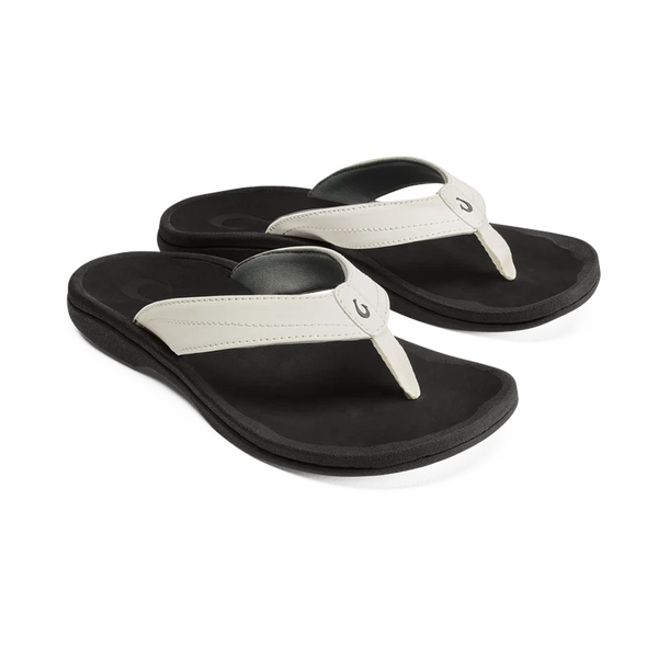 OluKai Women's 'Ohana Bright White/Black