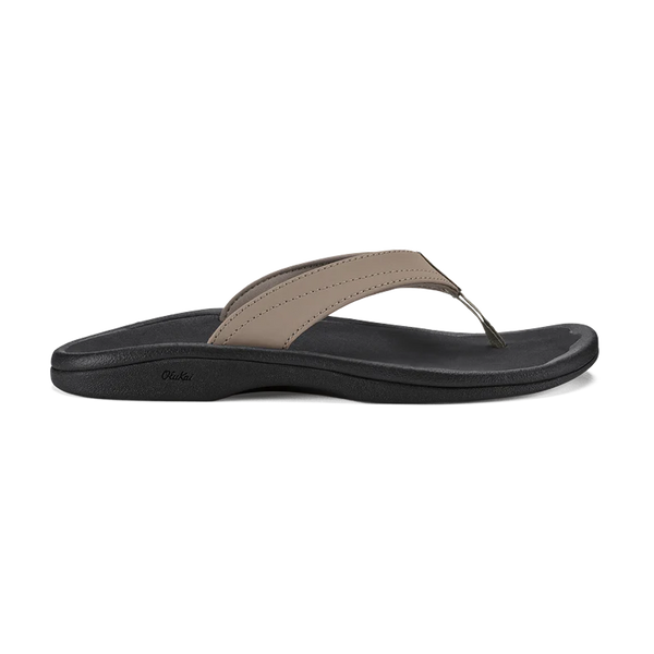 OluKai Women's 'Ohana Warm Taupe/Black