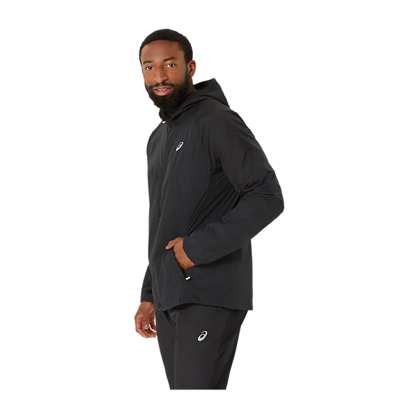ASICS Men's ROAD PACKABLE JACKET Performance Black