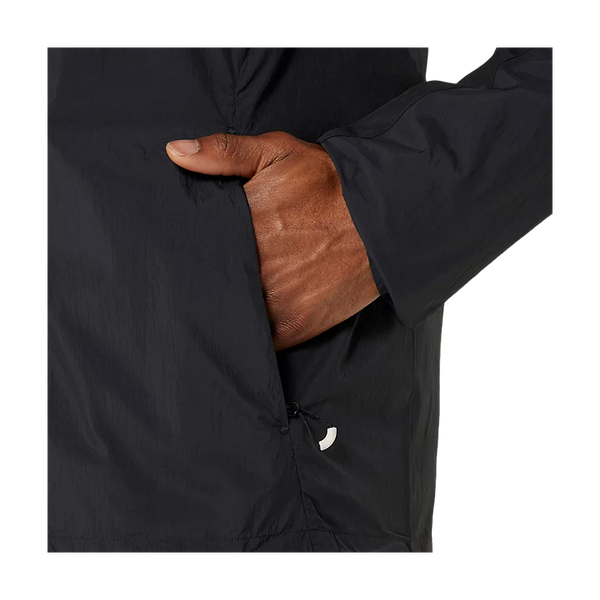ASICS Men's ROAD PACKABLE JACKET Performance Black