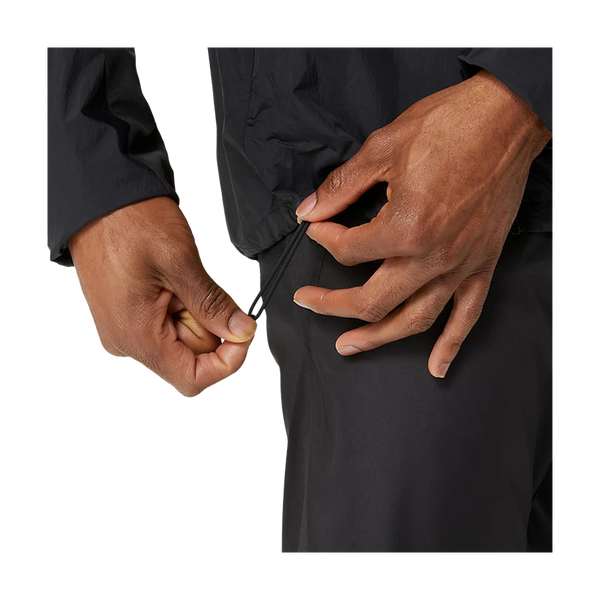 ASICS Men's ROAD PACKABLE JACKET Performance Black