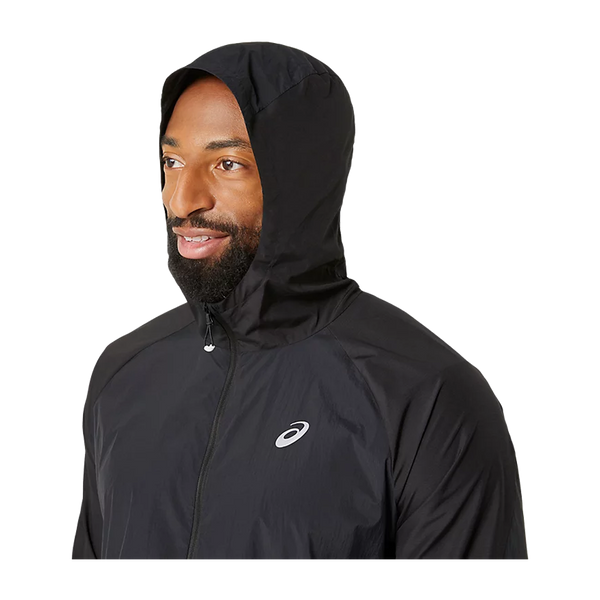 ASICS Men's ROAD PACKABLE JACKET Performance Black