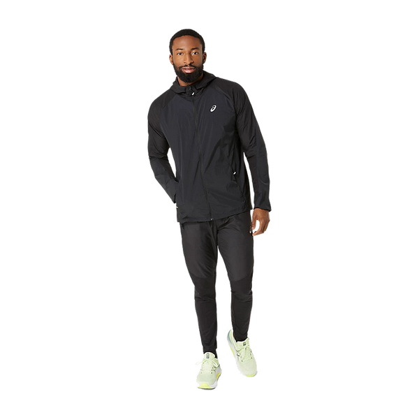 ASICS Men's ROAD PACKABLE JACKET Performance Black