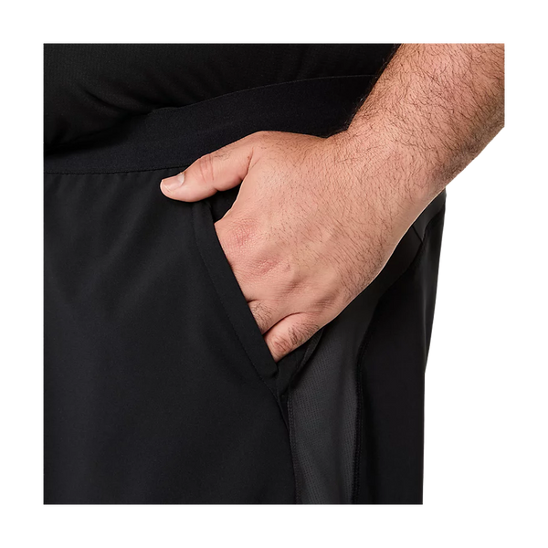 ASICS Men's ROAD 2in1 5" Short Black