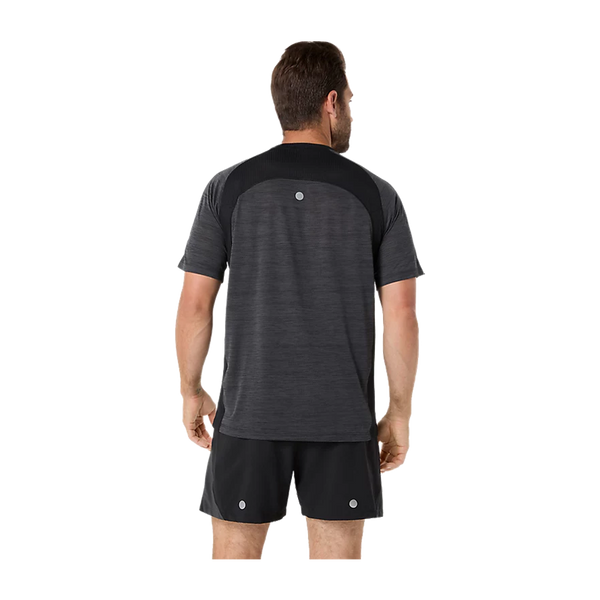 ASICS Men's ROAD SS Top Black