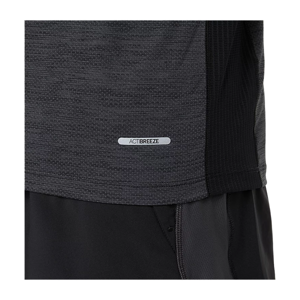 ASICS Men's ROAD SS Top Black