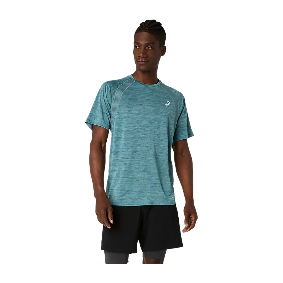 ASICS Men's ROAD SS Top Foggy Teal Main image