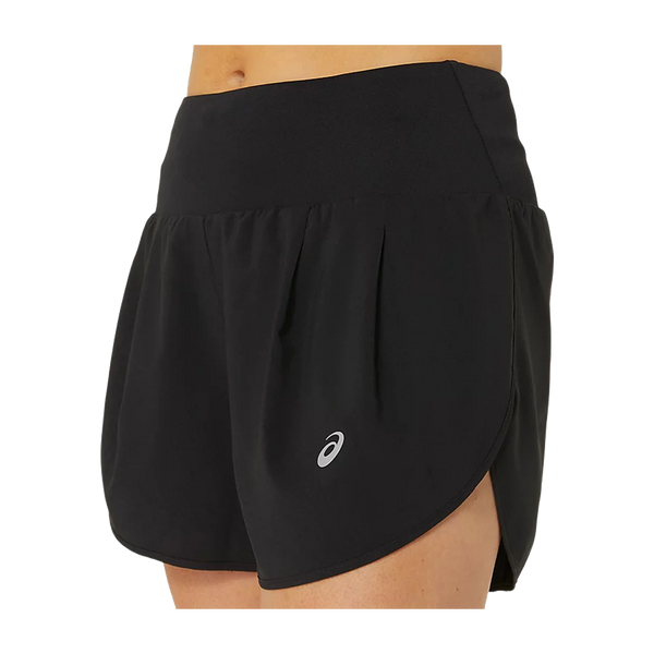 ASICS Women's ROAD 3.5" Short Performance Black