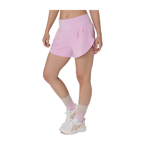 ASICS Women's ROAD 3.5" Short Hazy Lilac