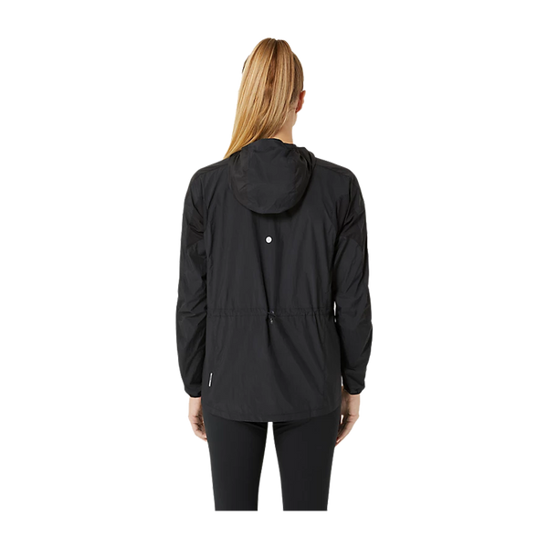ASICS Women's ROAD PACKABLE JACKET Black