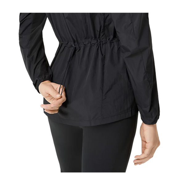 ASICS Women's ROAD PACKABLE JACKET Black