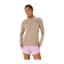 ASICS Women's ROAD Seamless LS Top Greige