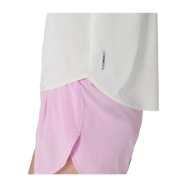 ASICS Women's ROAD SS Top Greige