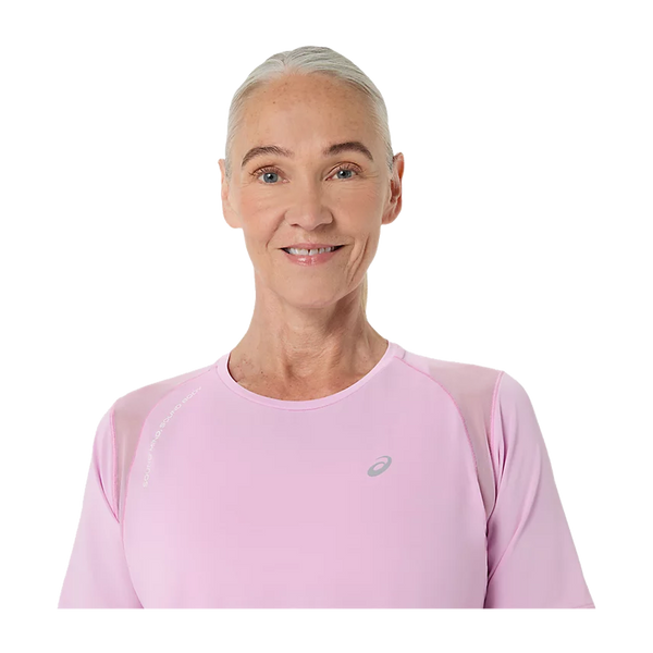 ASICS Women's ROAD SS Top Hazy Lilac