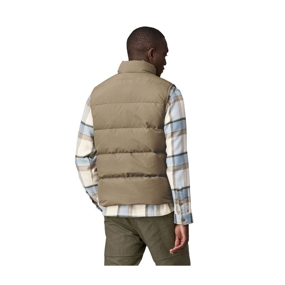 Patagonia Men s Downdrift Vest Seabird Grey Play Stores Inc