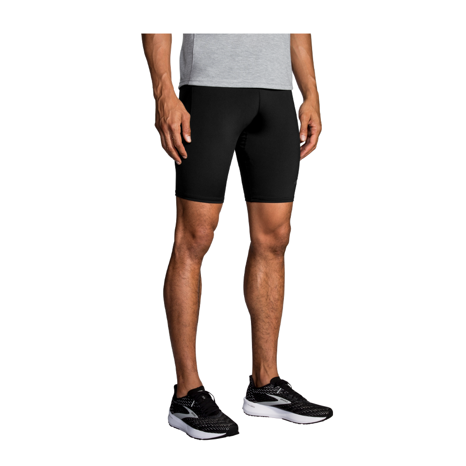 Brooks Men's Source 9" Short Tight Black Secondary image