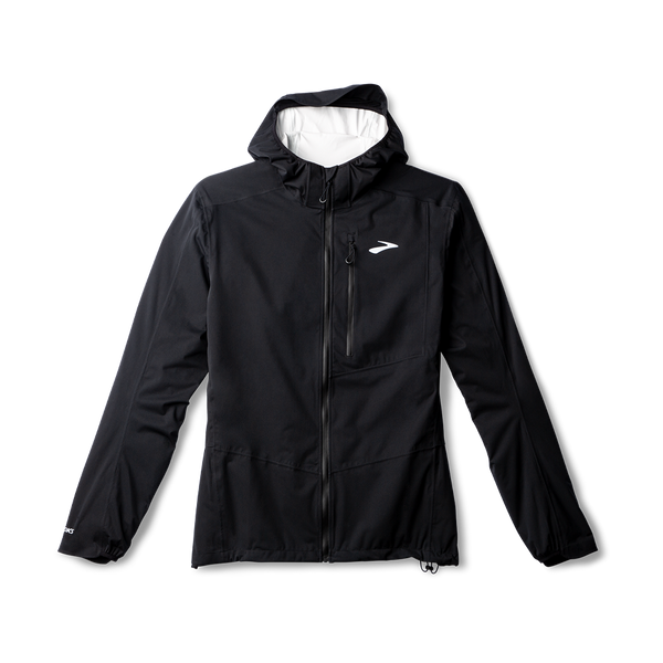 Brooks Men's High Point Waterproof Jacket 2 Black