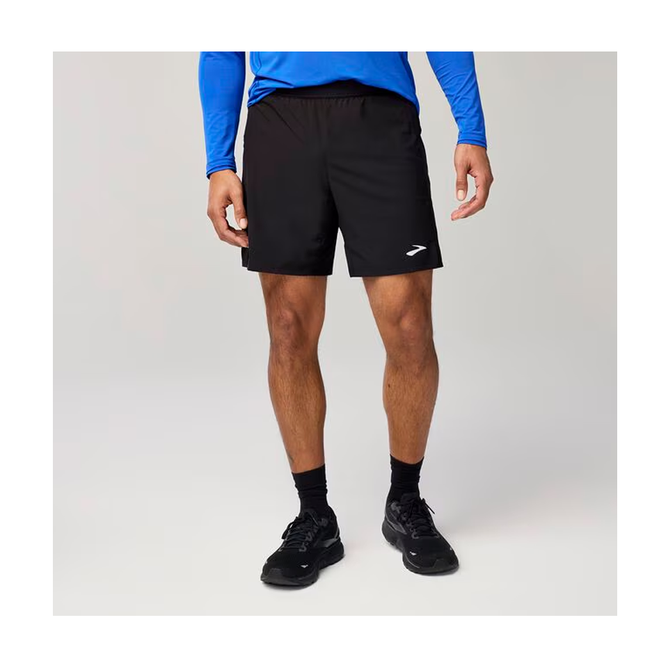 Brooks Men's Journey 7" 2-in-1 Short Black Main image