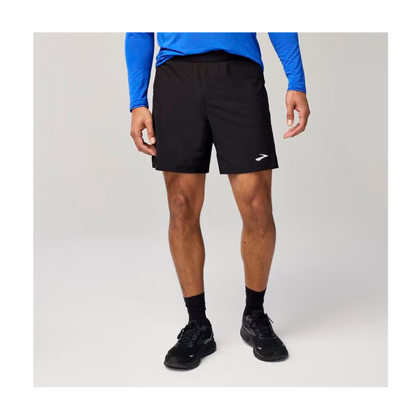 Brooks Men's Journey 7" 2-in-1 Short Black