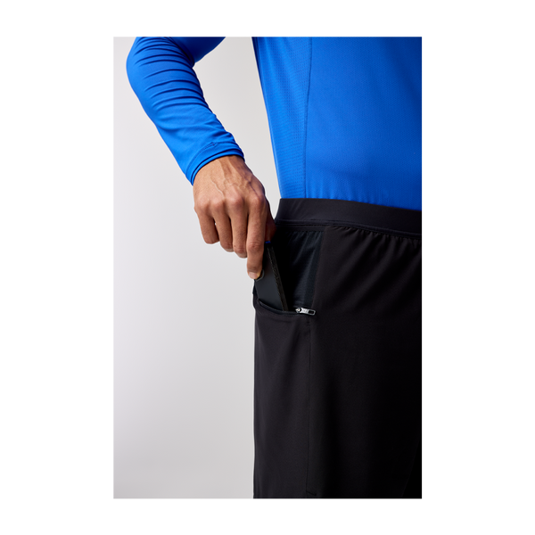 Brooks Men's Journey 7" 2-in-1 Short Black