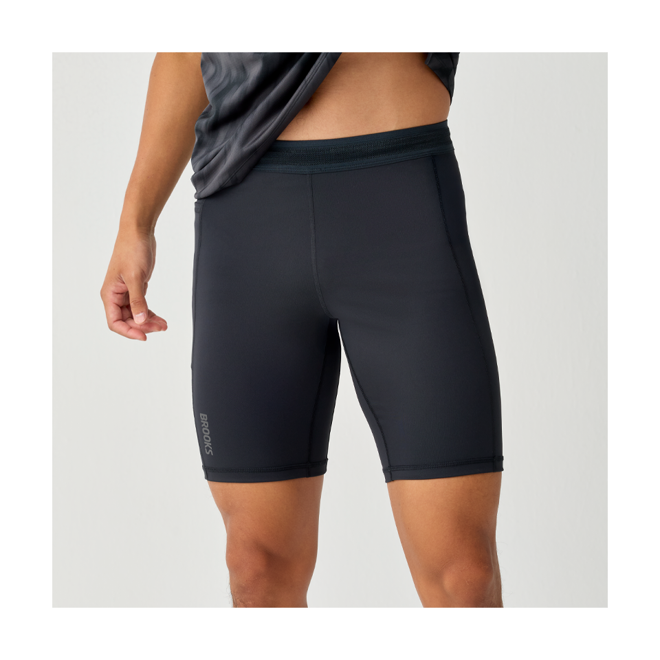 Brooks Men's Dash Half Tight Black Main image
