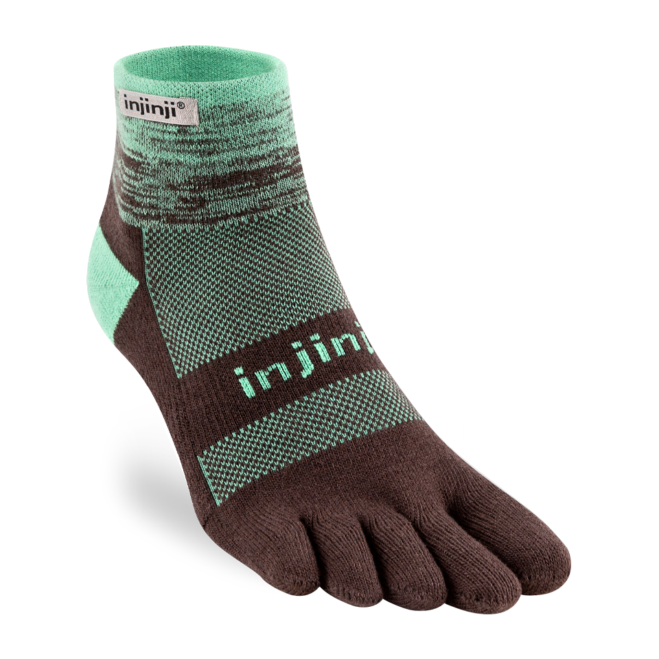 Injinji Trail Midweight Mini‑Crew Mint Main image