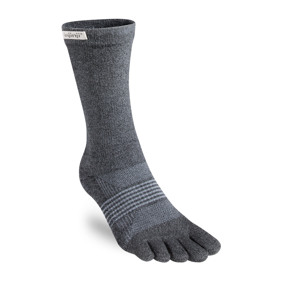 Injinji Women's Trail Midweight Crew Granite