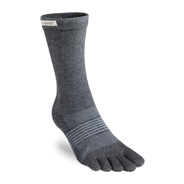 Injinji Women's Trail Midweight Crew Granite