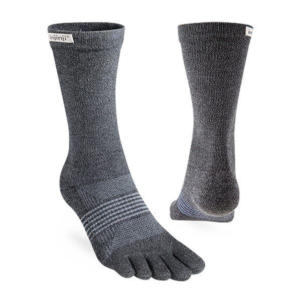 Injinji Women's Trail Midweight Crew Granite