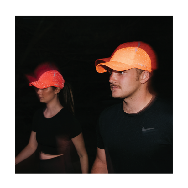 Sprints OG Hat Neon Flash Reflective Orange