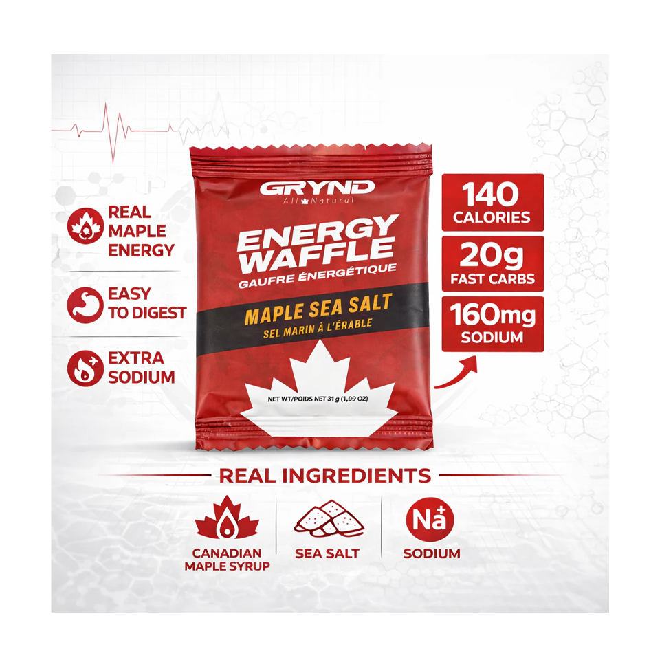 GRYND Energy Waffle Maple Sea Salt