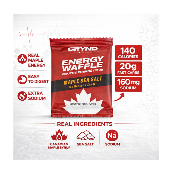 GRYND Energy Waffle Maple Sea Salt