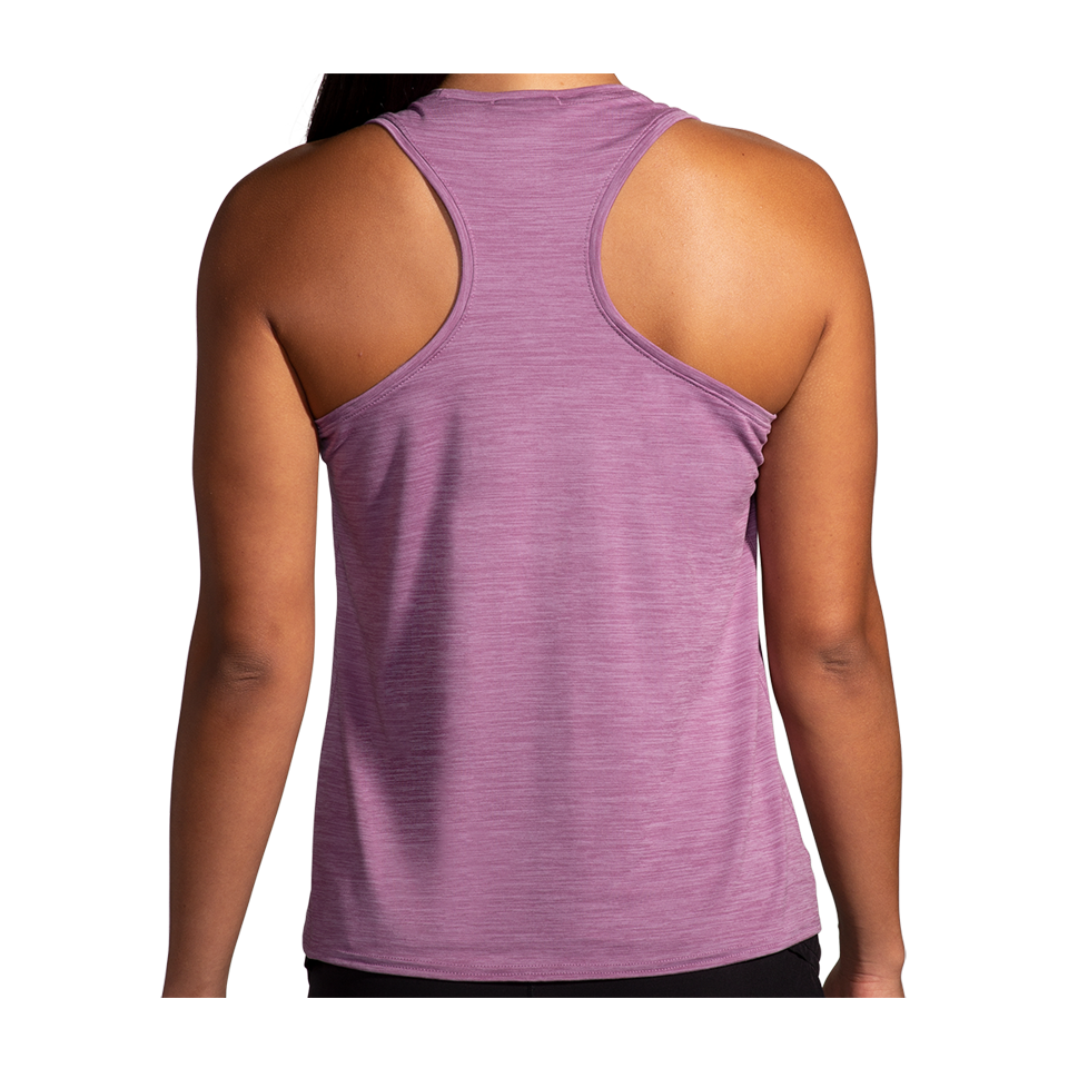 Brooks Women's Luxe Tank Heather Washed Plum